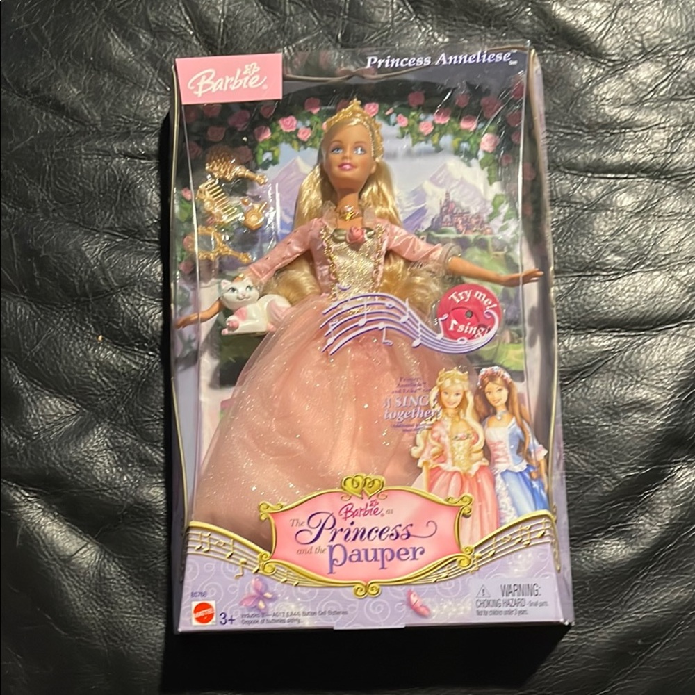 Barbie Princess and the Pauper Doll in Pink Gown